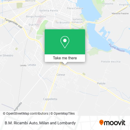 B.M. Ricambi Auto map