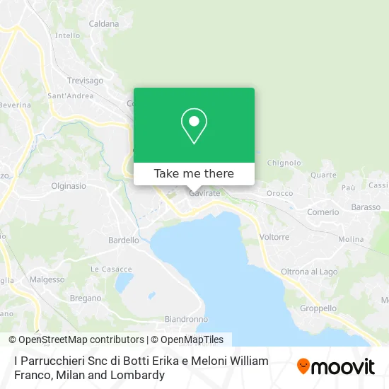 I Parrucchieri Snc di Botti Erika e Meloni William Franco map