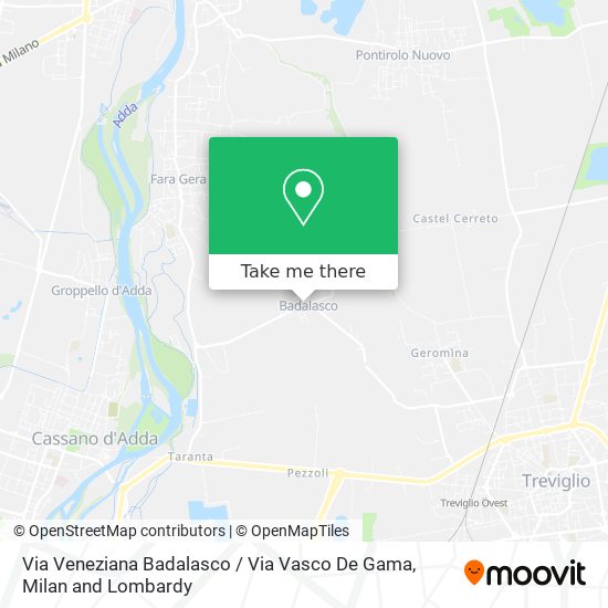 Via Veneziana Badalasco / Via Vasco De Gama map