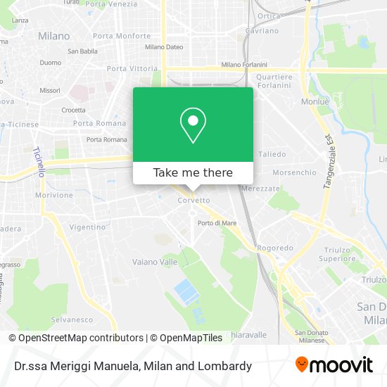 Dr.ssa Meriggi Manuela map