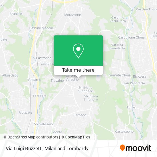 Via Luigi Buzzetti map