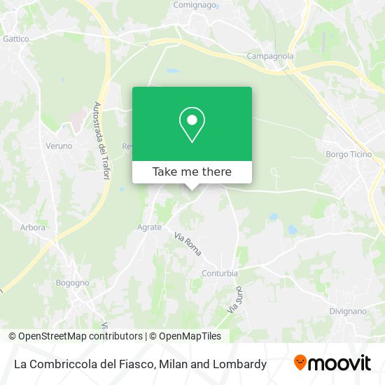 La Combriccola del Fiasco map