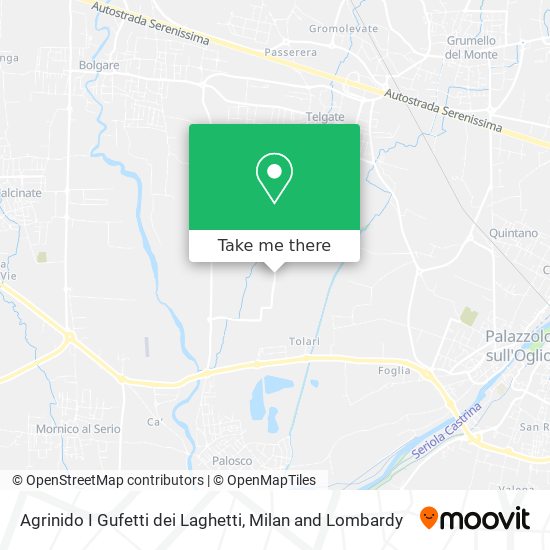 Agrinido I Gufetti dei Laghetti map