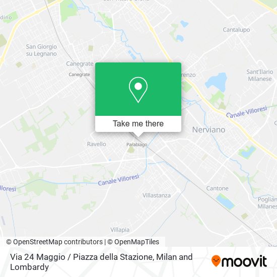 Via 24 Maggio / Piazza della Stazione map