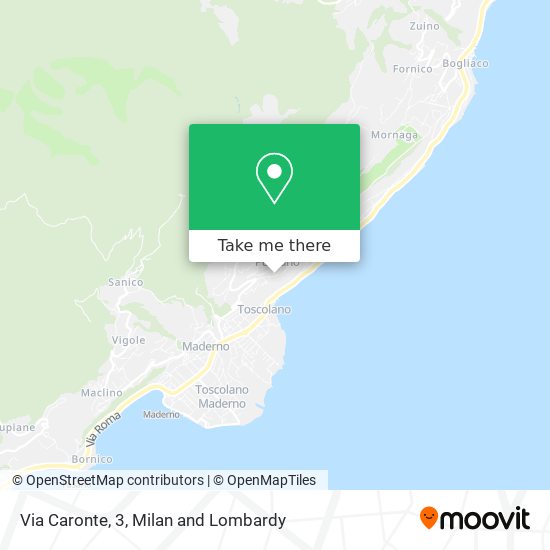 Via Caronte, 3 map