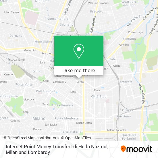 Internet Point Money Transfert di Huda Nazmul map