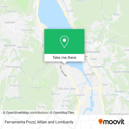 Ferramenta Pozzi map