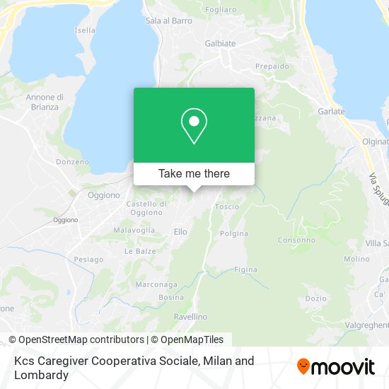 Kcs Caregiver Cooperativa Sociale map
