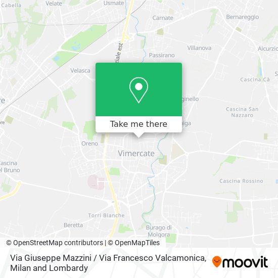 Via Giuseppe Mazzini / Via Francesco Valcamonica map