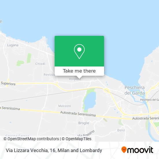 Via Lizzara Vecchia, 16 map