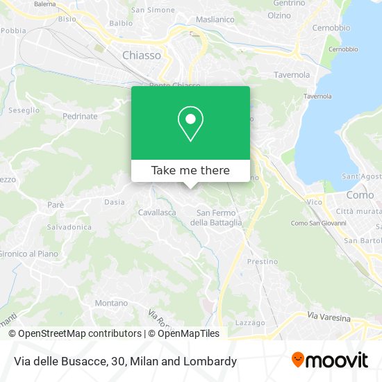 Via delle Busacce, 30 map