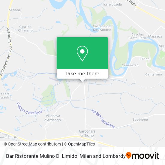 Bar Ristorante Mulino Di Limido map