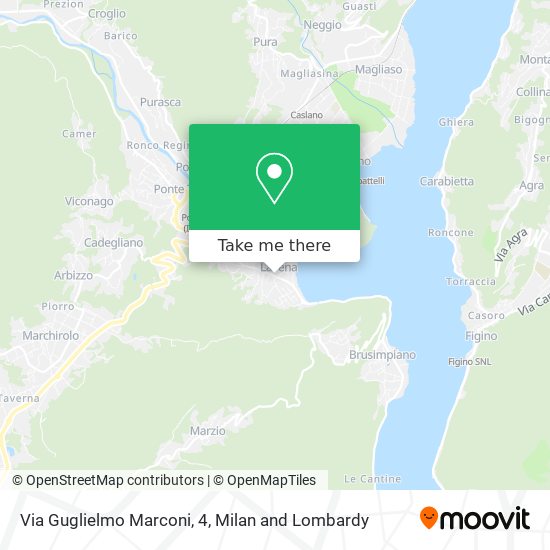 Via Guglielmo Marconi, 4 map