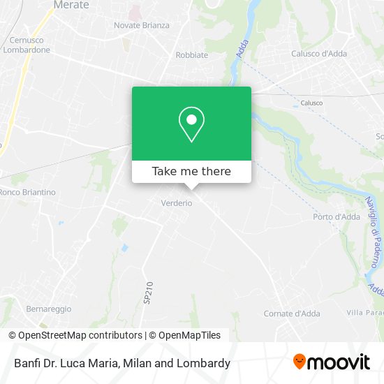 Banfi Dr. Luca Maria map