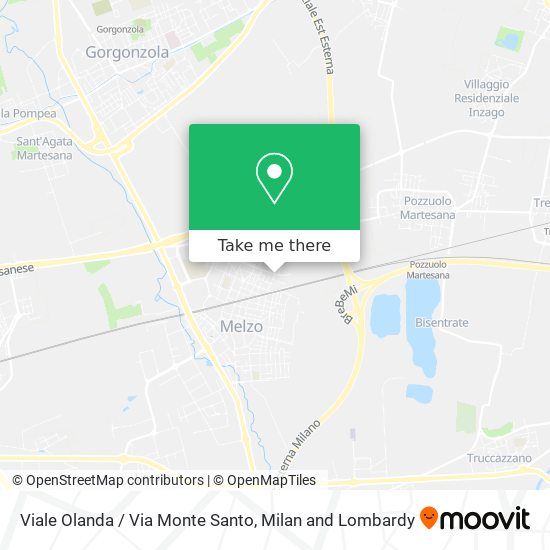 Viale Olanda / Via Monte Santo map