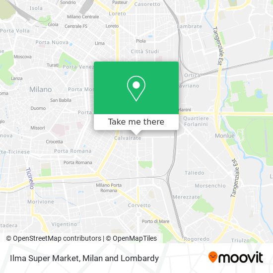 Ilma Super Market map