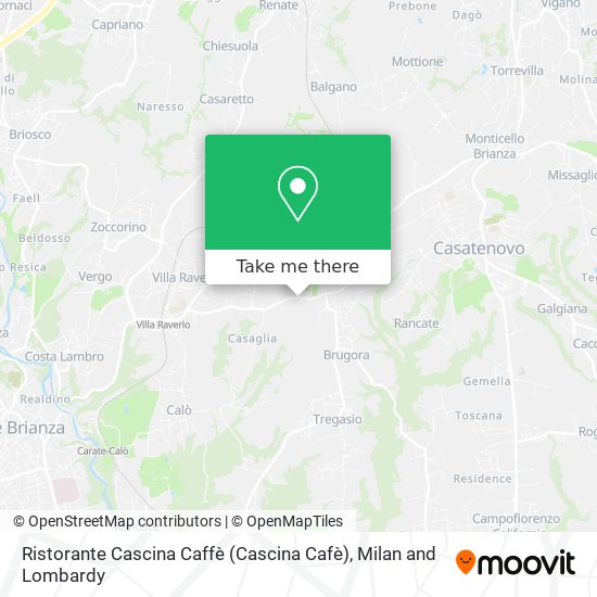 Ristorante Cascina Caffè (Cascina Cafè) map