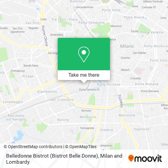 Belledonne Bistrot (Bistrot Belle Donne) map