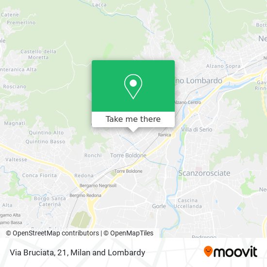 Via Bruciata, 21 map