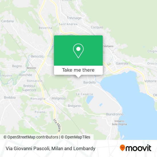 Via Giovanni Pascoli map