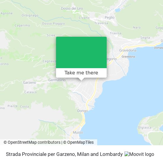 Strada Provinciale per Garzeno map