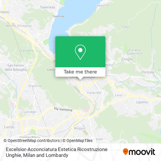 Excelsior-Acconciatura Estetica Ricostruzione Unghie map