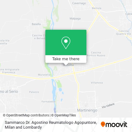 Sammarco Dr. Agostino Reumatologo Agopuntore map