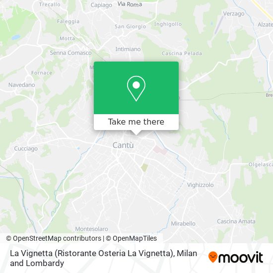 La Vignetta (Ristorante Osteria La Vignetta) map