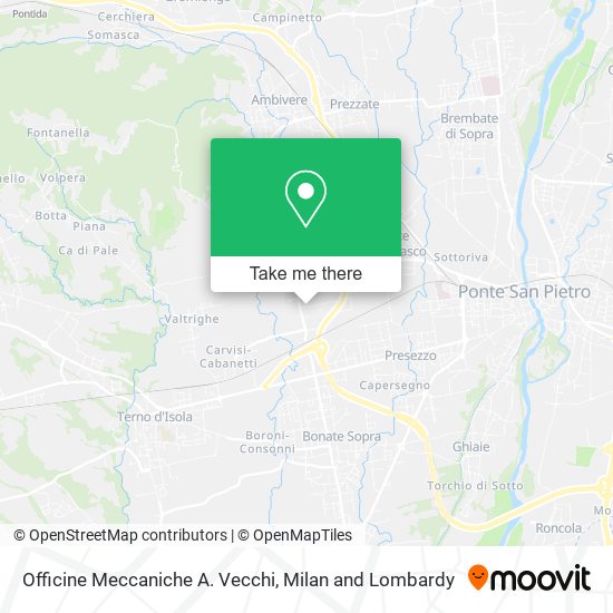 Officine Meccaniche A. Vecchi map