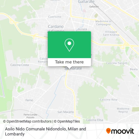 Asilo Nido Comunale Nidondolo map