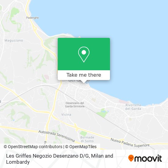 Les Griffes Negozio Desenzano D / G map