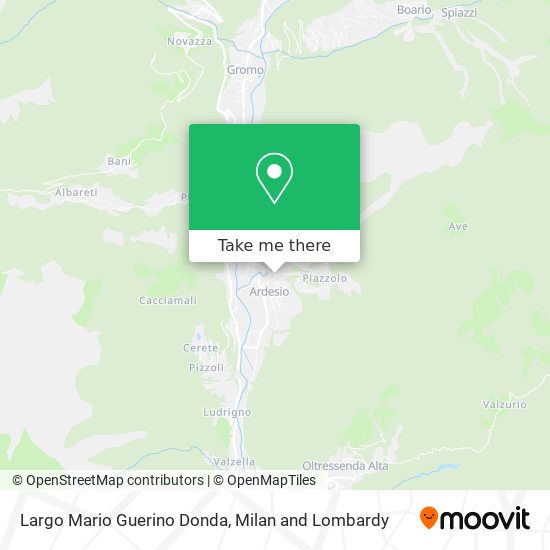 Largo Mario Guerino Donda map