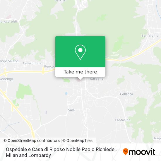 Ospedale e Casa di Riposo Nobile Paolo Richiedei map