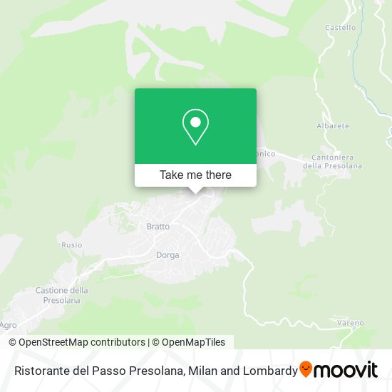 Ristorante del Passo Presolana map