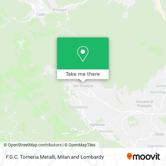 F.G.C. Torneria Metalli map