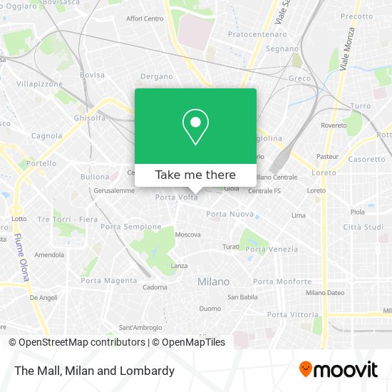 The Mall map