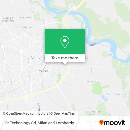 Cr Technology Srl map