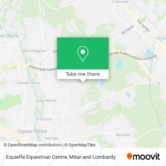Equieffe Equestrian Centre map