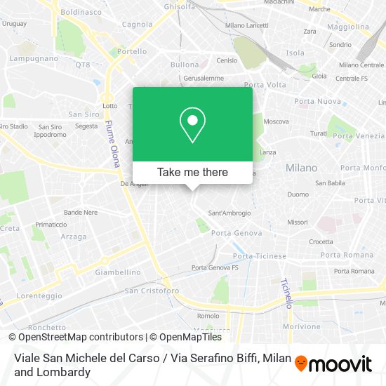 Viale San Michele del Carso / Via Serafino Biffi map