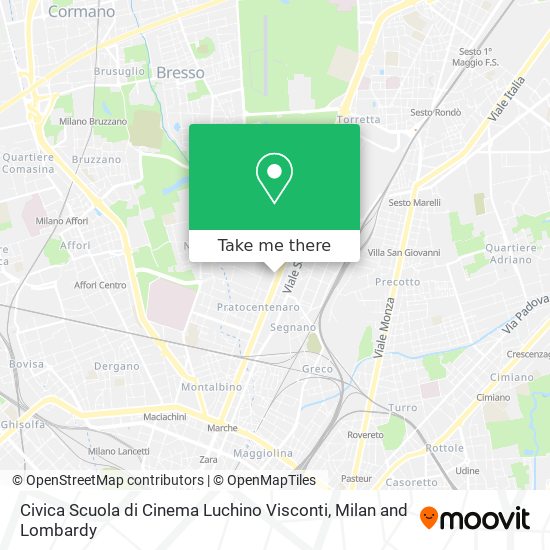 Civica Scuola di Cinema Luchino Visconti map