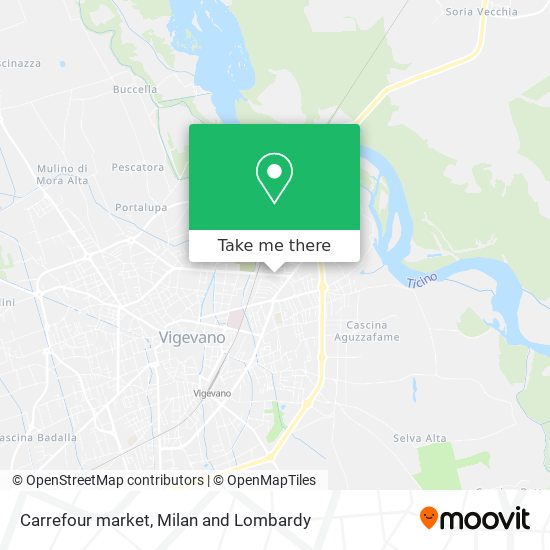 Carrefour market map