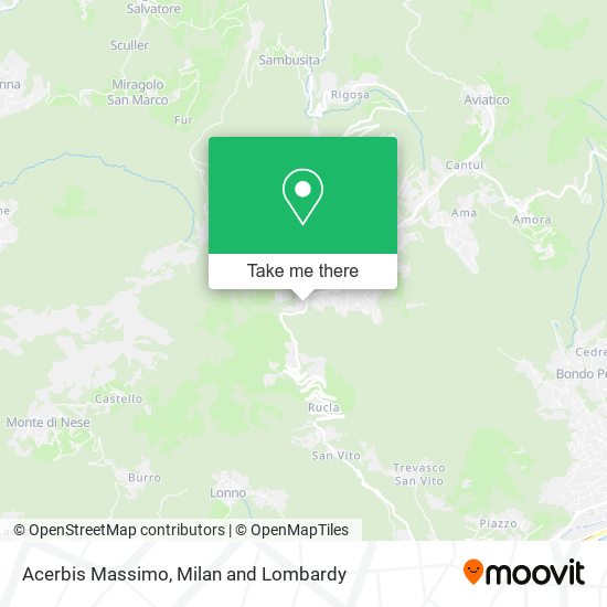 Acerbis Massimo map