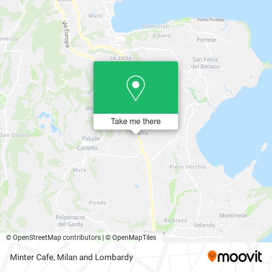 Minter Cafe map