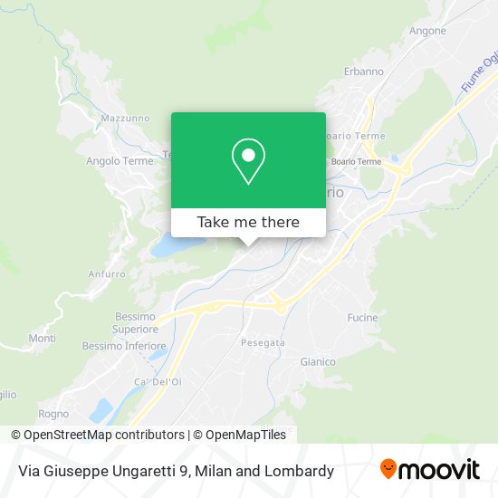 Via Giuseppe Ungaretti  9 map
