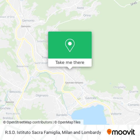 R.S.D. Istituto Sacra Famiglia map