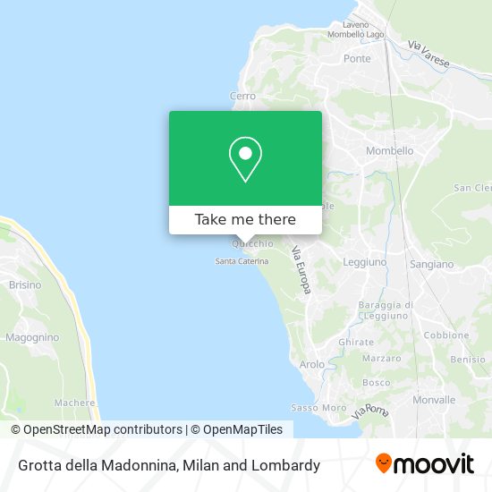 Grotta della Madonnina map