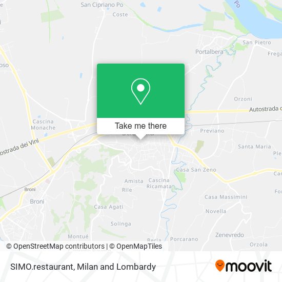 SIMO.restaurant map