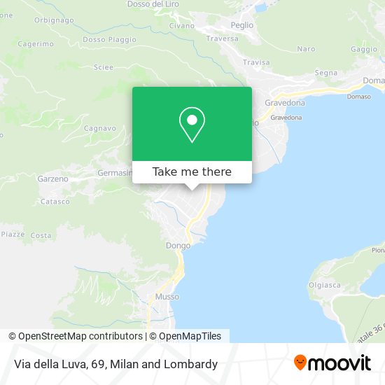 Via della Luva, 69 map