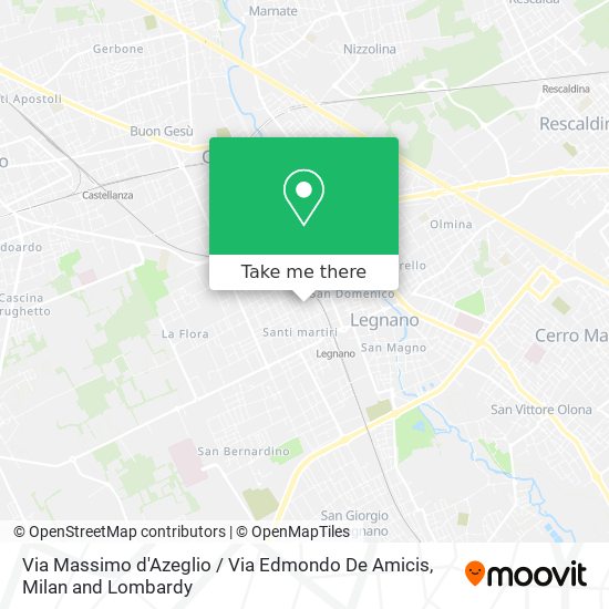Via Massimo d'Azeglio / Via Edmondo De Amicis map