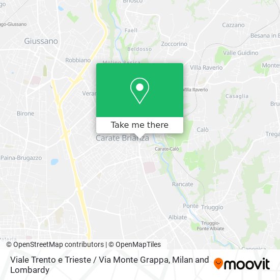 Viale Trento e Trieste / Via Monte Grappa map